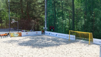 Открытие стадиона пляжного футбола в Гродно. 25.05.2019