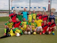 Кубок Островецкого района по мини-футболу выиграла команда Предприятия мелиоративных систем