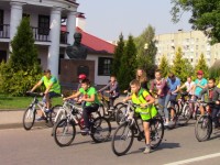 Всемирный день без автомобиля в Волковыске отметили велопробегом
