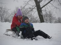 Всемирный день снега в Лидском районе отмечают традиционно масштабно