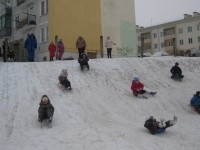Всемирный день снега отметился во всем Волковысском районе обильным снегопадом