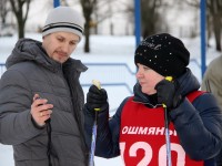 Спортивный праздник «Ошмянская лыжня» собрал девять команд организаций и предприятий района