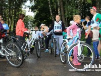 Сотрудники Сморгонского РОВД вместе с семьями приняли участие в велопробеге