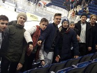 Воспитанники Лидской  ДЮСШ по хоккею с шайбой посетили матч Беларусь-Франция на «Чижовка-Арена»