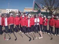 В Дмитрове (Россия) проходят соревнования школьников по хоккею с шайбой «Россия-Беларусь»