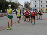 Спортивная ходьба и легкоатлетический забег украсили центр Гродно в выходные дни