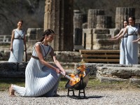 Огонь XXXII Летних Олимпийских игр зажжен в Греции