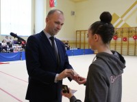 Около 170 юных граций прибыли в Гродно на Олимпийские дни молодежи Республики Беларусь по художественной гимнастике