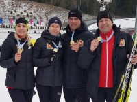 Команда Гродненского облисполкома приняла участие в Республиканском зимнем празднике «Минская лыжня»