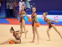 На чемпионате Европы по художественной гимнастике белоруски противостояли соперницам из России, Болгарии, Италии, Украины, Израиля