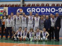 Команда "Гродно-93" в заключительной пятой игре серии игр плей-офф за третье место одолела витебский "Рубон"
