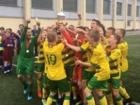 Команда СДЮШОР по футболу футбольного клуба «Неман» стала победителем республиканской спартакиады детско-юношеских спортивных школ