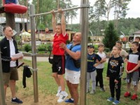 На базе отдыха «Привал» прошли соревнования по ОФП среди спортсменов-дзюдоистов Гродненской области