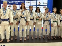 Девушки из Беларуси завоевали бронзовую медаль Суперфинала Международной детской лиги дзюдо «Триумф Energy»