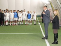 В футбольном манеже «Пышки» в Гродно проходят Олимпийские дни молодежи Республики Беларусь