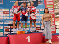 Евгений Королек из Гродно выиграл три «золота» Открытого чемпионата Республики Беларусь по велосипедному спорту (трек)