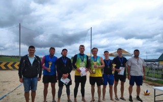 Подведены итоги чемпионата Гродненской области по пляжному волейболу среди мужских команд первой лиги