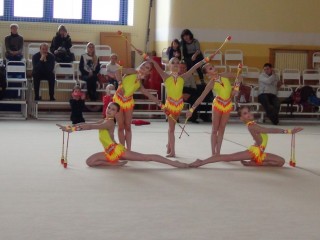Разыграны медали Олимпийских дней молодежи и первенства Гродненской области по художественной гимнастике.