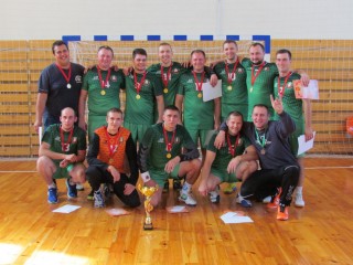 Лучшей мужской гандбольной сборной Гродненской области стала команда Октябрьского района Гродно