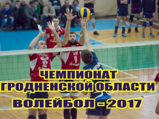 Сыграны финальные матчи чемпионата Гродненской области по волейболу среди мужских команд первой лиги