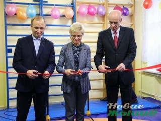 В Новогрудке открыли зал борьбы для юных спортсменов