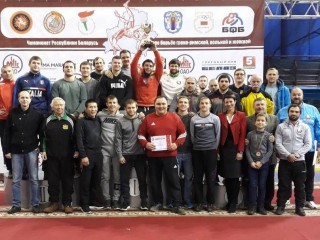Спортсмены Гродненщины феерически выиграли национальный чемпионат Беларуси по вольной борьбе
