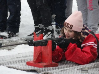 «Снежные снайперы» отстрелялись в Новогрудке