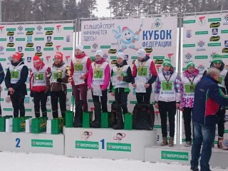 Гродненская область заняла третье место в Кубке белорусской федерации биатлона