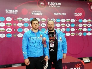 Серебро и бронзу завоевали гродненские борцы на чемпионате Европы