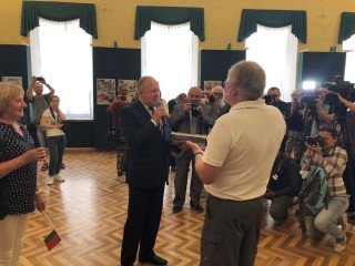 В Гродно встретили 25-ти тысячного туриста сначала 2018 года