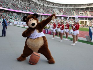 Спортивная элита Гродненщины показала себя на обновленном стадионе «Динамо» в Минске