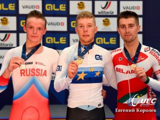 Евгений Королек из Гродно завоевал бронзу чемпионата Европы-U23 на треке
