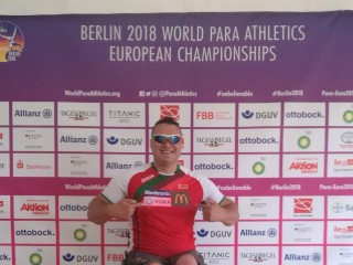 Гродненский паралимпиец Александр Трипуть стал чемпионом Европы по легкой атлетике
