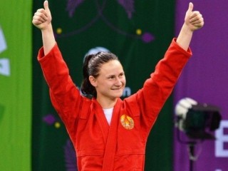 Гродненская спортсменка Татьяна Мацко – трехкратная чемпионка мира по самбо!