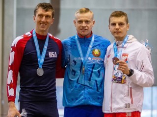 Александр Черняк из Щучинского района завоевал две золотые медали мирового достоинства