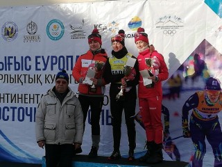 Анастасия Кириллова (Гродно) лидирует в общем зачете Кубка Восточной Европы по лыжным гонкам