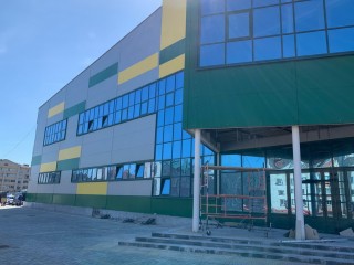 В Новогрудке завершается строительство физкультурно-спортивного комплекса