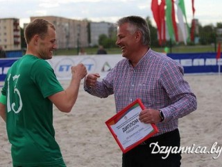 Команда «Гроднооблспорт» стала  обладателем Суперкубка Беларуси по пляжному футболу