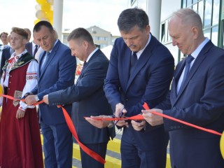 В Новогрудке торжественно открыт новый физкультурно-спортивный комплекс
