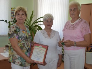 Совет ветеранов физической культуры и спорта Гродненской области поздравил Лидию Ванюкевич с юбилеем