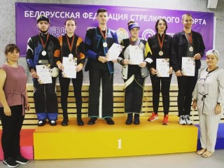 Команда Гродненской области стала бронзовым призером первенства Беларуси по пулевой стрельбе