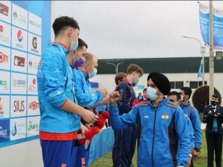«Серебро» приедет в Гродно. Это награда чемпионата мира среди юниоров по пулевой стрельбе.