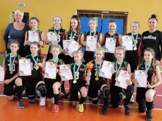 В Мостах разыграно первенство Гродненской области по баскетболу среди девушек 2010-2011 годов рождения