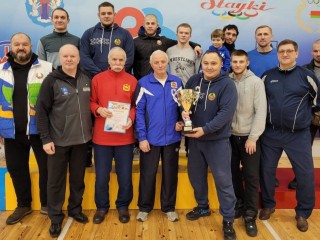 Мужская сборная команда Гродненской области стала победителем Кубка Республики Беларусь по вольной борьбе