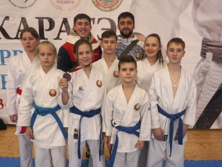 Сборная команда Гродненской области приняла участие в первенстве Республики Беларусь по каратэ