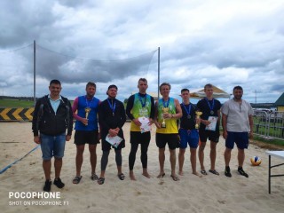 Подведены итоги чемпионата Гродненской области по пляжному волейболу среди мужских команд первой лиги