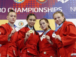 Карпач Ева из Лиды завоевала бронзовую медаль на первенстве Европы по самбо в весовой категории до 72 килограмм