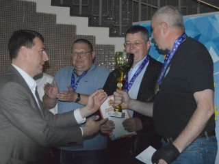 Команда председателя Гродненского облисполкома – победитель соревнований по бильярду