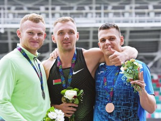 На чемпионате Беларуси по легкой атлетике гродненцы завоевали 24 медали всех достоинств