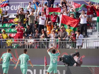 Сегодня белорусы и иранцы поспорят за бронзу чемпионата мира по пляжному футболу